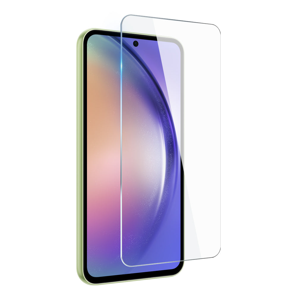 NORTHJO til Samsung Galaxy A54 5G blødt gennemsigtigt TPU-telefoncover med skærmbeskytter af hærdet glas - gennemsigtig NORTHJO til Samsung Galaxy A54 5G blødt gennemsigtigt TPU-telefoncover med skærmbeskytter af hærdet glas - gennemsigtig